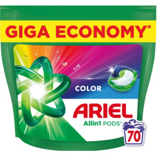 Капсулы для стирки Ariel Pods All-in-1 Color для цветного белья, 70 шт